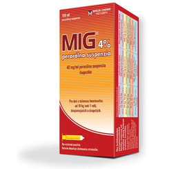 MIG 4% perorálna suspenzia proti bolesti a horúčke 100 ml