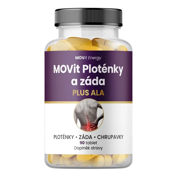 MOVit Energy Platničky A Chrbat Plus ALA 90 tabliet