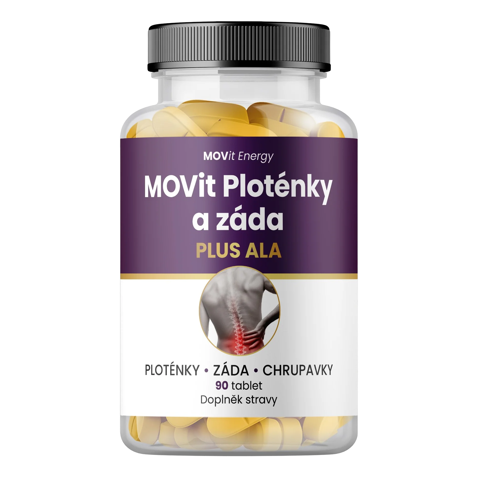 Movit Energy Platňa a chrbát PLUS ALA tablety na podporu zdravia kostí a kĺbov 90 tbl kúpite na Najlekaren.eu