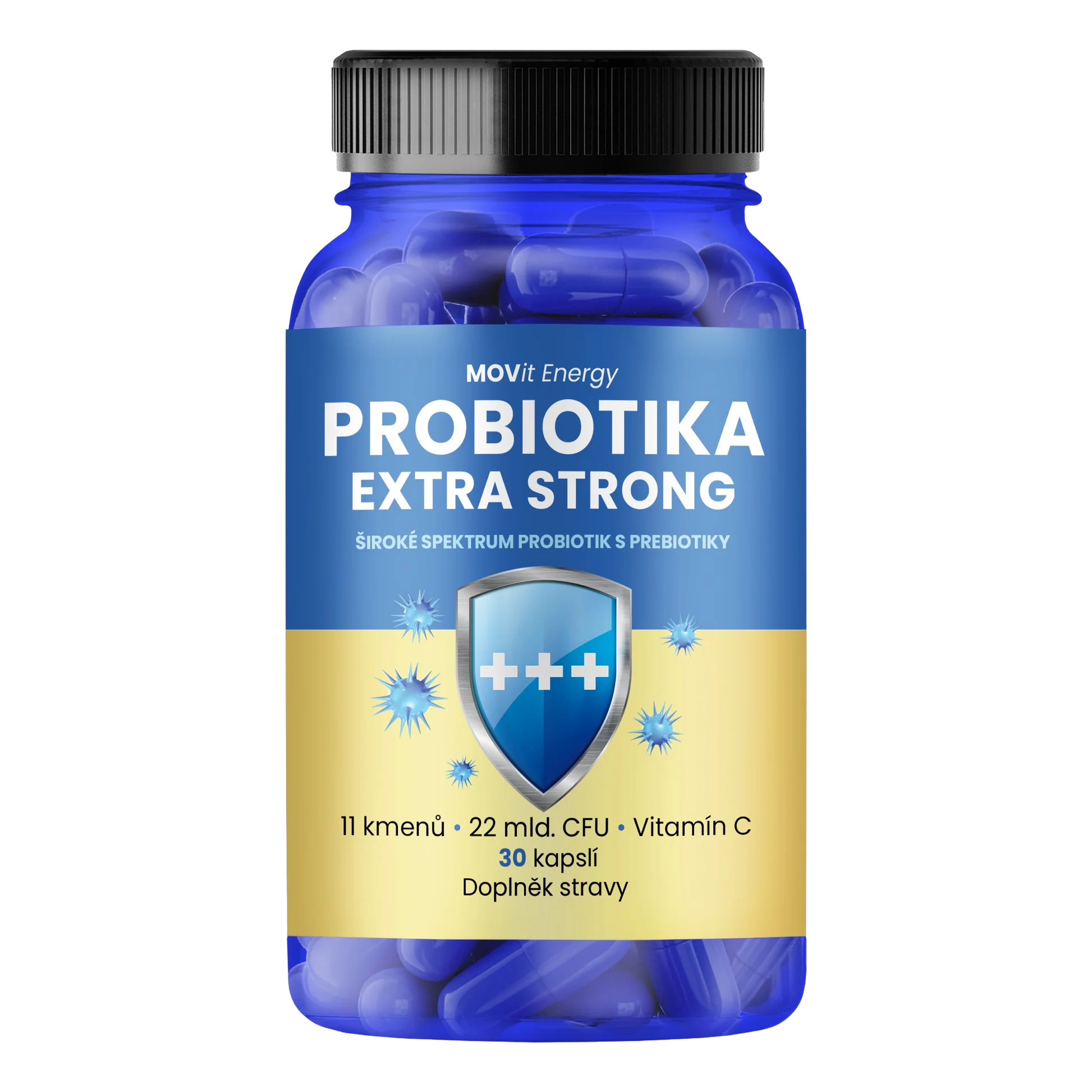 MOVit Energy Probiotiká Extra Strong 30 kapsúl kúpite na Najlekaren.eu