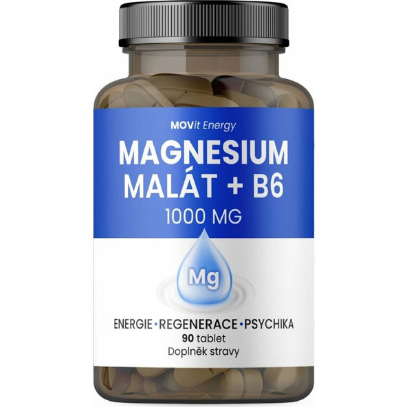 MOVit Energy Magnesium Malát 1000 mg a B6 90 tabliet