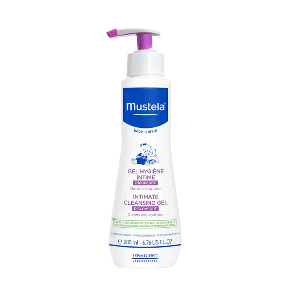 MUSTELA Detský intímny čistiaci gél 200ml