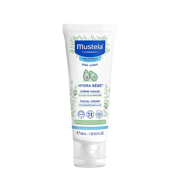 MUSTELA Hydratačný krém na tvár pre deti 0m+ 40ml