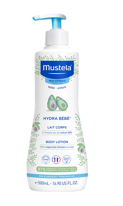 MUSTELA Hydratačné telové mlieko pre deti 0m+ 300ml