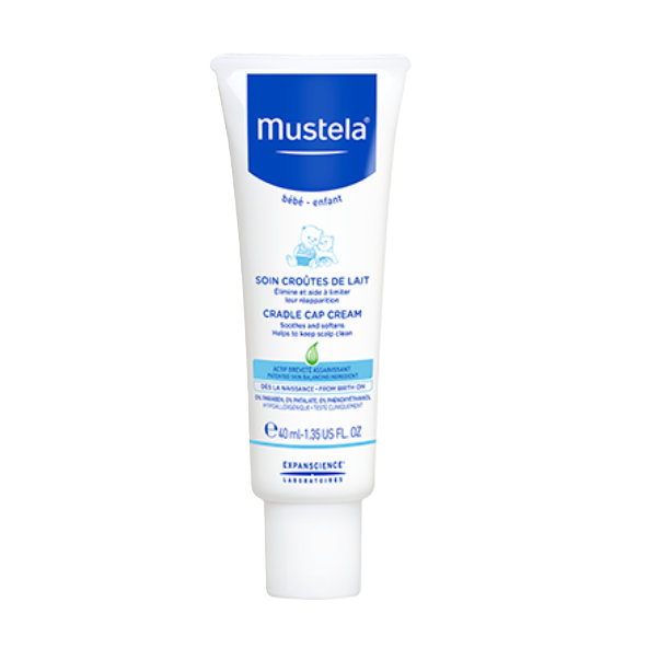 MUSTELA Krém na mliečne chrasty 0m+ 40ml