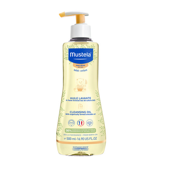 MUSTELA Olej do kúpeľa 0m+ 500ml