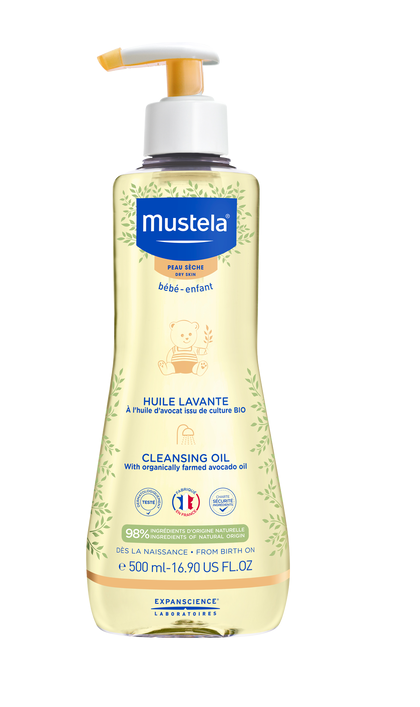 MUSTELA BÉBÉ Kúpeľový čistiaci olej 500 ml kúpite na Najlekaren.eu