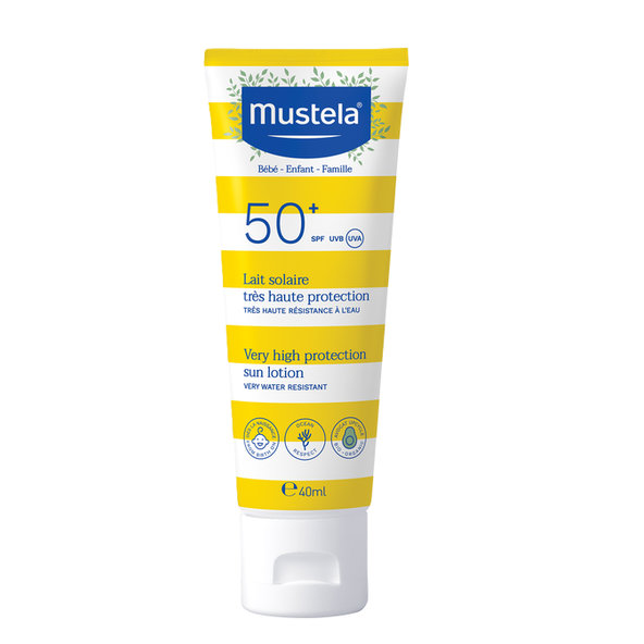 MUSTELA opaľovacie mlieko SPF50+ 40ml