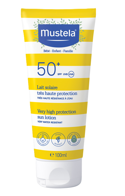 MUSTELA opaľovacie mlieko SPF50+ 100ml