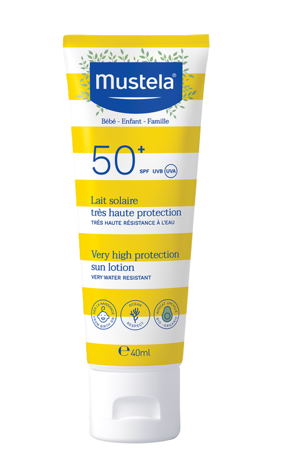 MUSTELA opaľovacie mlieko SPF50+ 40ml kúpite na Najlekaren.eu