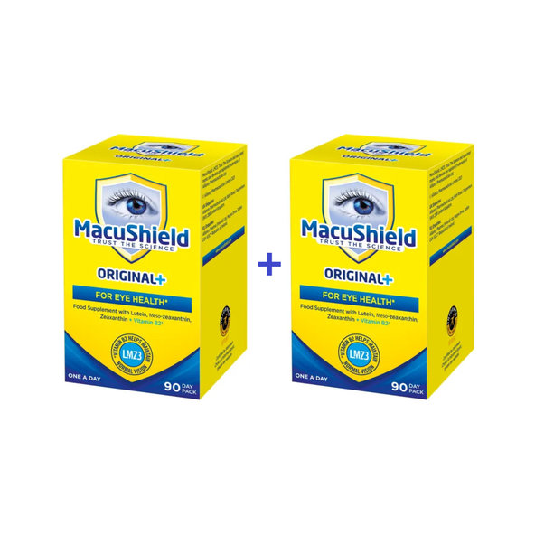 MacuShield Original+ pre unavené oči 90 + 90 kapsúl
