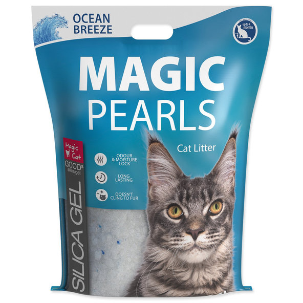 Magic Pearls Ocean Breeze podstielka pre mačky 16 L / 6,3 kg