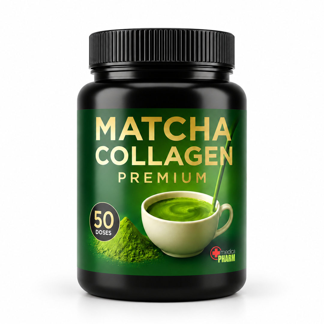 MATCHA COLLAGEN Premium - Medica Pharm prášok 300 g