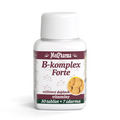 MedPharma B-komplex Forte tablety 30+7 zadarmo