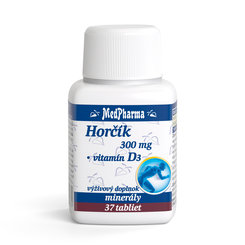MedPharma HORČÍK 300MG+VIT. D tablety 30+7 zadarmo