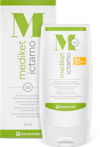 Mediket Ictamo Shampoo proti lupinám a na seboreu 80 ml kúpite na Najlekaren.eu