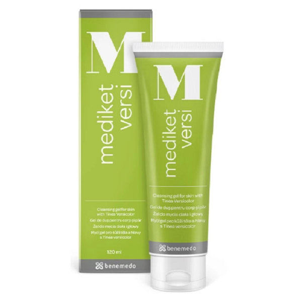 Mediket Versi čistiaci gél pre pokožku tela a hlavy 120 ml