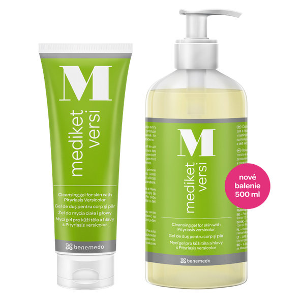 Mediket Versi čistiaci gél pre pokožku tela a hlavy 200 ml