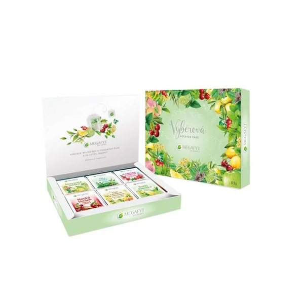 MEGAFYT Výberová kolekcia porciovaných čajov, 30 ks
