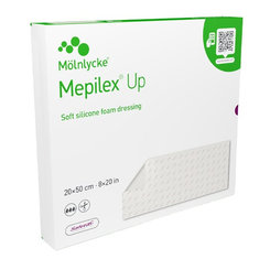 Mepilex Up 20x50cm obväz penový silikónový 2 ks