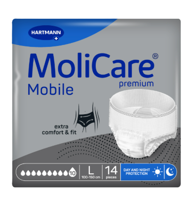 MoliCare Premium Mobile 10 kvapiek L 14 ks