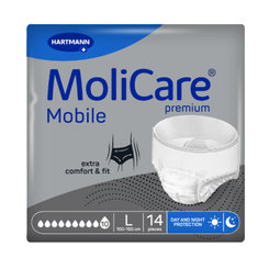 MoliCare Premium Mobile 10 kvapiek L 14 ks