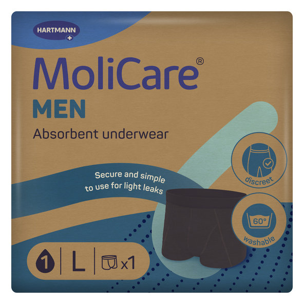 MoliCare MEN M absorpčná spodná bielizeň 1 ks + X-Change vložka 5 ks
