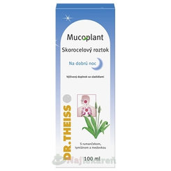 Mucoplant Skorocelový roztok na dobrú noc 100ml