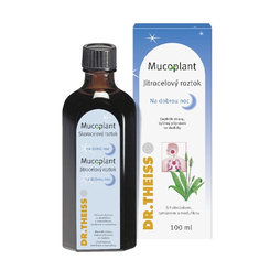 Mucoplant Skorocelový roztok Na dobrú noc 250ml