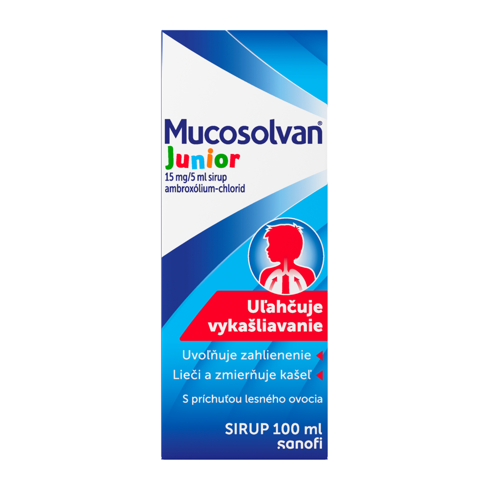 Mucosolvan Junior sirup 15 mg/5 ml 100 ml kúpite na Najlekaren.eu