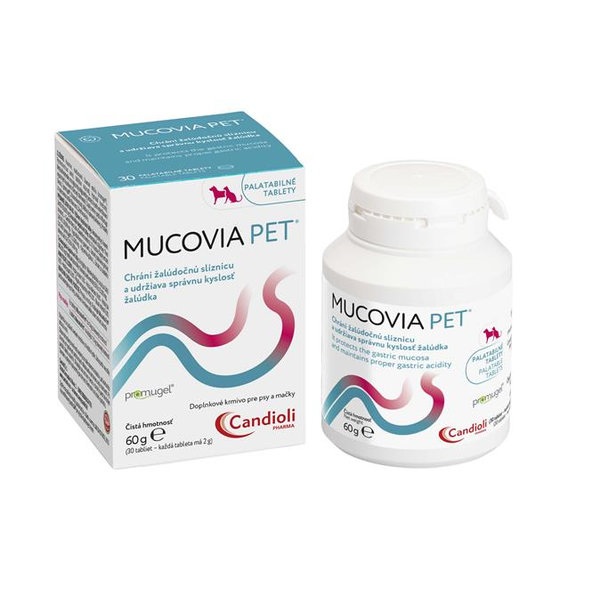Mucovia Pet pre psy a mačky 30 tabliet
