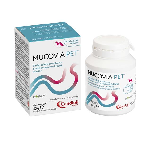 Mucovia Pet pre psy a mačky 30 tabliet