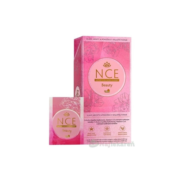 NCE NATUR COLLAGEN EXPERT Beauty prášok vo vrecúškach (po 10g) 30ks