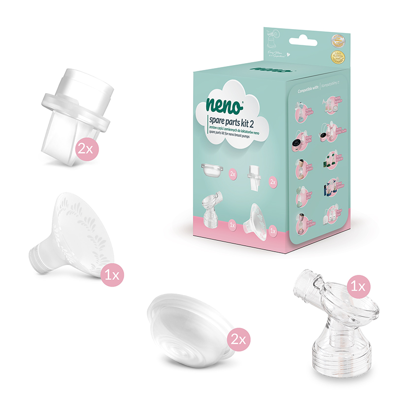 NENO Neno 2 Spare Parts Kit 2 súprava náhradných dielov na odsávačky 1 ks