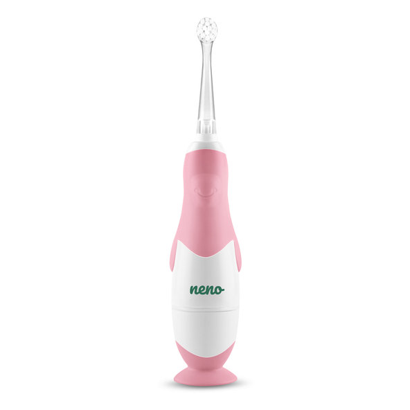 NENO Kefka detská elektrická pre deti Denti ružová 3m+