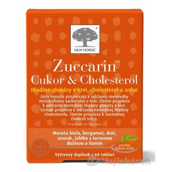 NEW NORDIC Zuccarin Cukor & Cholesterol 60tbl