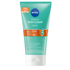 NIVEA Čistiaci pleťový peeling DERMA SKIN CLEAR 150 ml