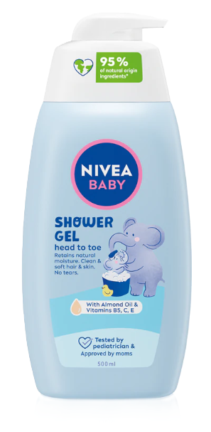 NIVEA BABY Sprchový gél 500ml