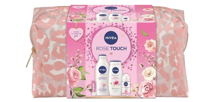 NIVEA Bag Rose Touch darčeková sada