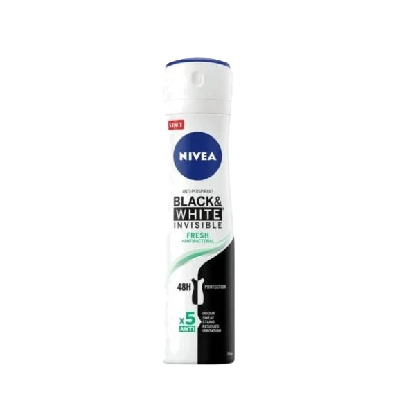 NIVEA Black & White antiperspirant Invisible Fresh 150 ml