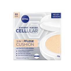 NIVEA Cellular Cushion tónovací krém odtieň 02 SPF 15 15 ml