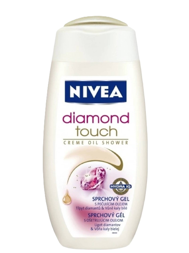 Nivea Diamond Touch sprchový gél 250 ml
