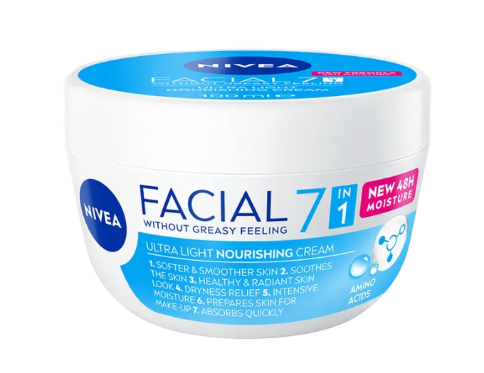 NIVEA Facial 7v1 výživný denný krém 100 ml