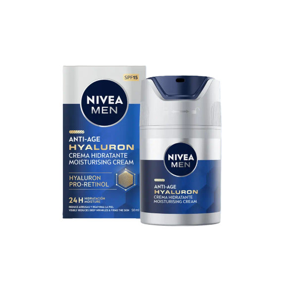 NIVEA Hydratačný pleťový krém proti vráskam Hyaluron SPF 15 50 ml