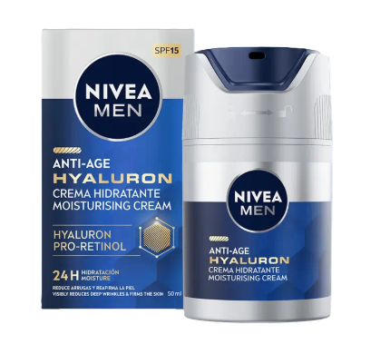 NIVEA Hydratačný pleťový krém proti vráskam Hyaluron SPF 15 50 ml