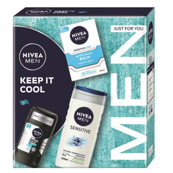 NIVEA MEN Box Cooling s balzamom darčeková sada