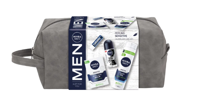 NIVEA MEN Sensitive darčeková sada v taške