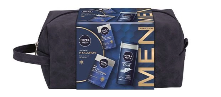 NIVEA Men Bag Hyaluron darčeková sada pre mužov