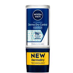 NIVEA Men Derma Dry Control maximum roll-on antiperspirant 50 ml