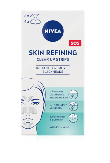 NIVEA Osviežujúce čistiace pleťové náplasti 6 ks